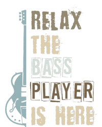 Funny Relax The Bass Player Is Here Bass Guitar Insulated Varsity Jacket