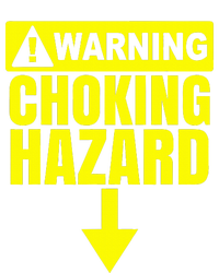 Choking Hazard Warning Caution Raunchy Man Short Acrylic Beanie