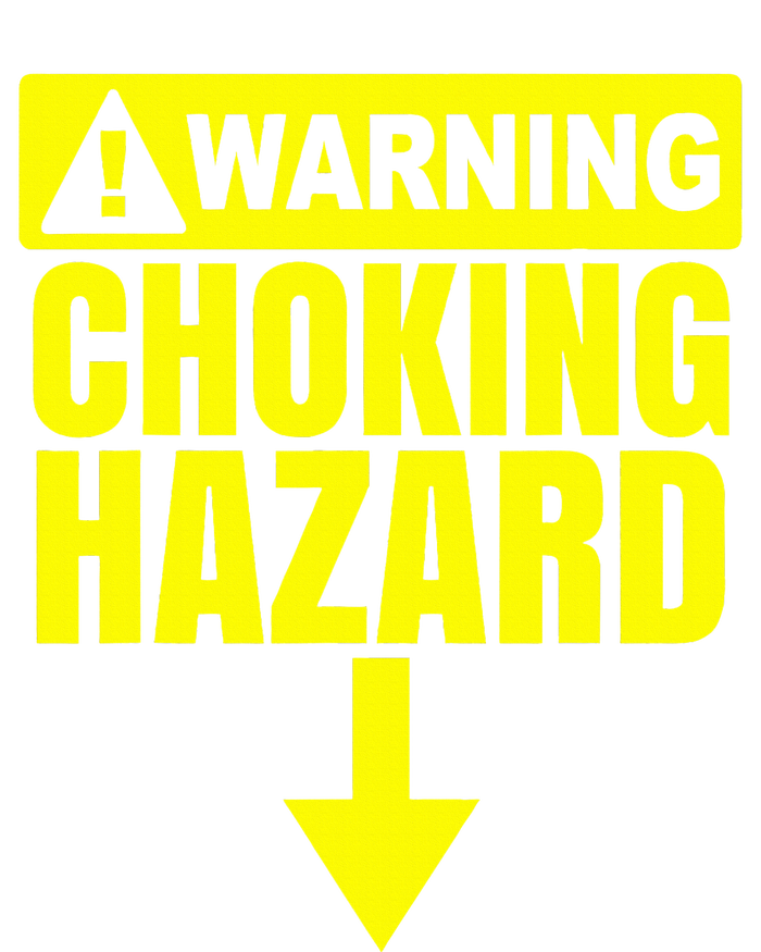 Choking Hazard Warning Caution Raunchy Man Short Acrylic Beanie