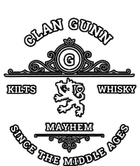 Clan Gunn Scottish Kilt Highland Games Cooling Performance Crew T-Shirt