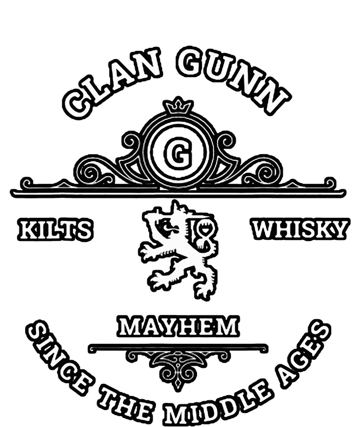 Clan Gunn Scottish Kilt Highland Games Cooling Performance Crew T-Shirt