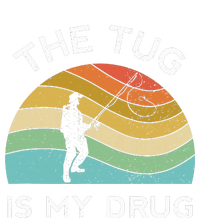 Fishing The Tug Is My Drug Women Fisherman Trout T-Shirt