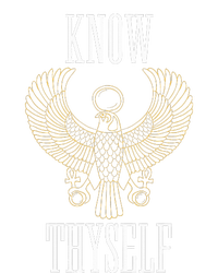 Know Thyself Ancient Egyptian God Horus Kemetic Ankh Gift Cooling Performance Long Sleeve Crew