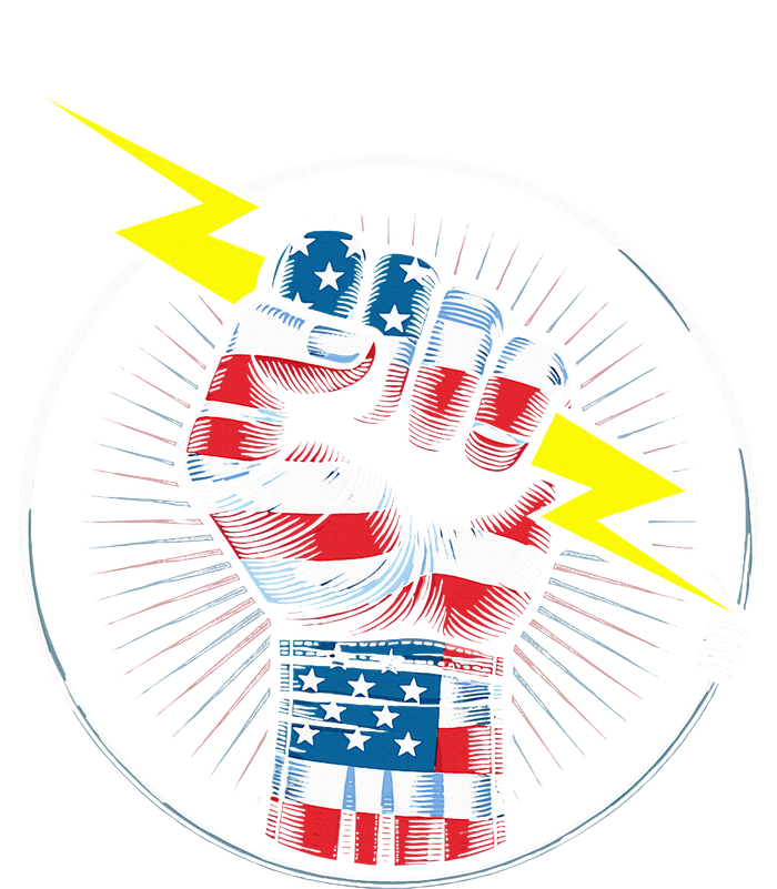 Electrician Hero American Flag Electrical Worker T-Shirt