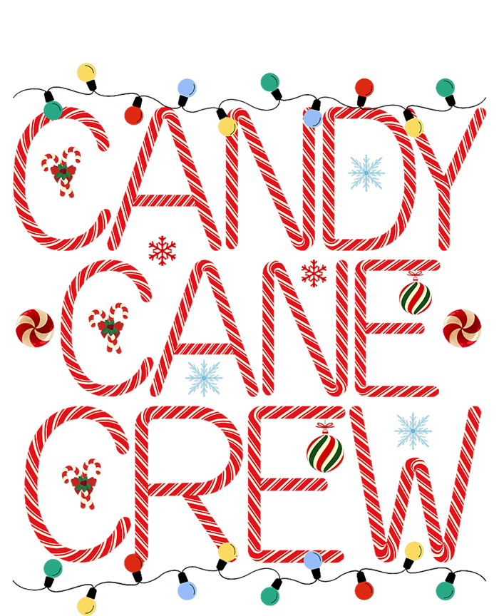 Candy Cane Crew Funny Christmas Candy Cane Lover Xmas Pajama Pajama Set