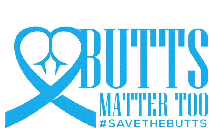 Save The Butts For Colonrectalanal Cancer V-Neck T-Shirt