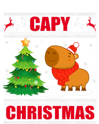 Capy Ugly Christmas Capybara Lover Christmas Metallic Star Ornament