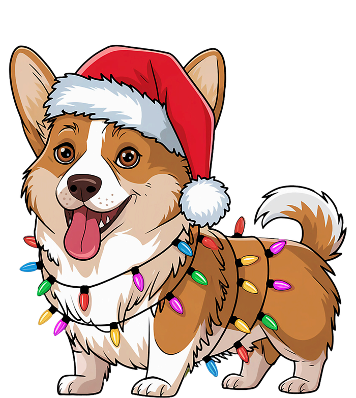 Cardigan Welsh Corgi Christmas Lights Xmas Dogs Gifts T-Shirt