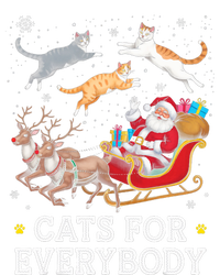 Cats For Everybody Christmas Funny Santa Cat Lover Xmas USA-Made Doggie Bandana