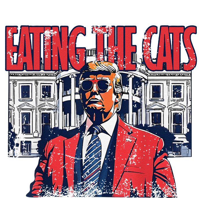 Vintage Humorous Funny Trump White House Eating The Cats T-Shirt