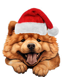 Chow Chow Dog Santa Claus Hat Christmas Holidays Softstyle Adult Sport Polo