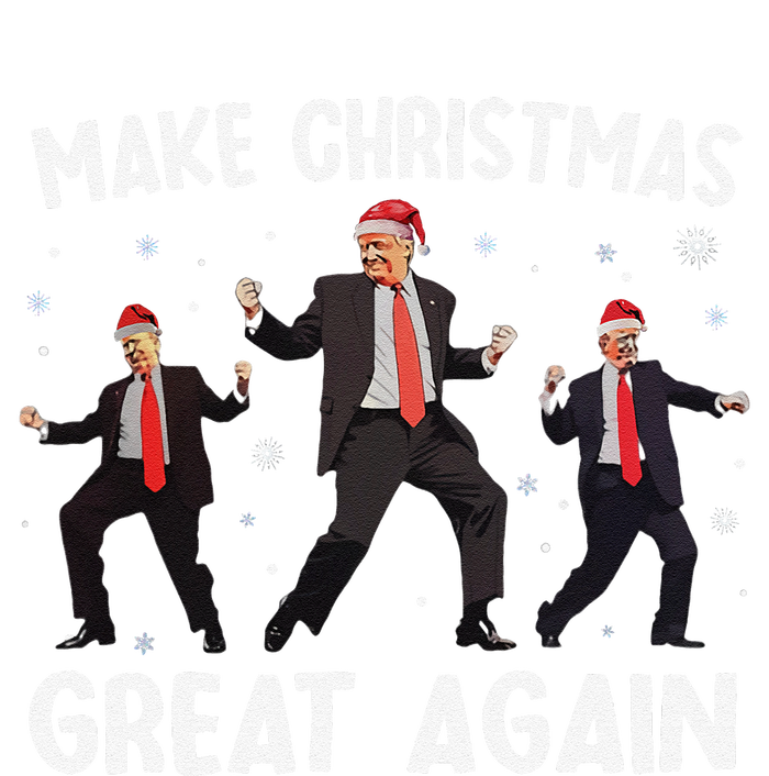 Santa Trump Dance Make Christmas Great Again Xmas Pajamas T-Shirt