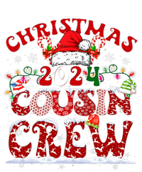 Christmas 2024 Cousin Crew Xmas Lights Santa Hat Pajamas Grommeted Golf Towel