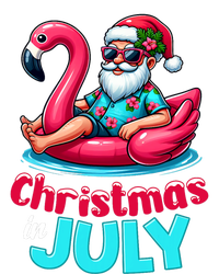 Christmas In July Flamingo Santa Beach Summer PosiCharge Competitor Tank