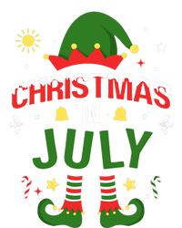 Christmas In July Funny Elf For Summer Xmas T-Shirt