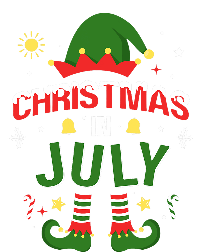 Christmas In July Funny Elf For Summer Xmas T-Shirt