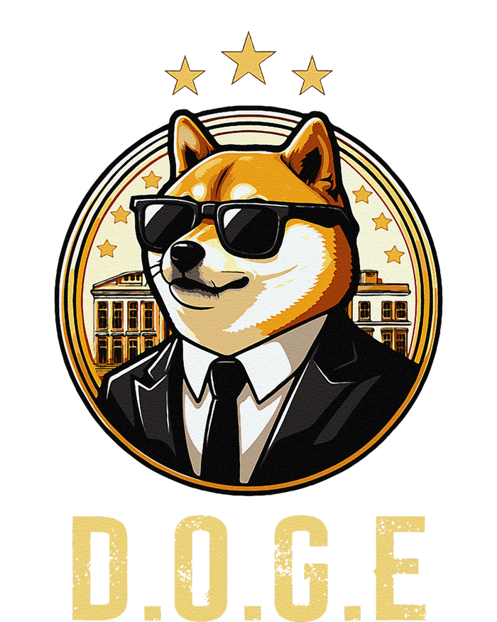 D.O.G.E Department Of Government Efficiency Doge Trump T-Shirt