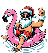 Christmas In July Santa Flamingo Summer Xmas PosiCharge Competitor Tank