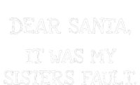 Christmas Sisters Fault Siblings Joke T-Shirt