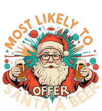 Christmas Most Likely To Offer Santa A Beer Xmas Ornaments Tank Top