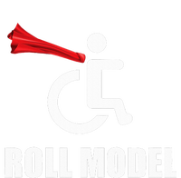 Roll Model Hero Cape Funny Wheelchair Pun Gift Kids Hoodie