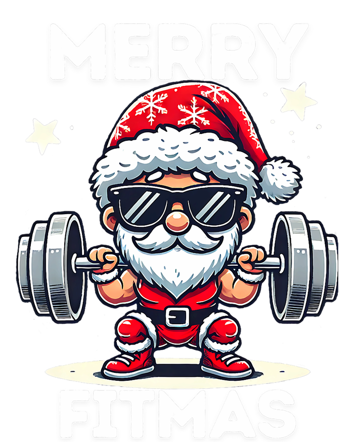 Christmas Santa Xmas Fitness Ugly Christmas Merry Fitmas Magnet