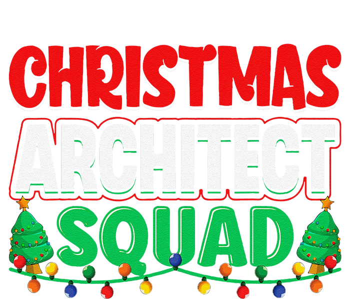 Architect Xmas Lights Tree Architectural Engineer Christmas T-Shirt