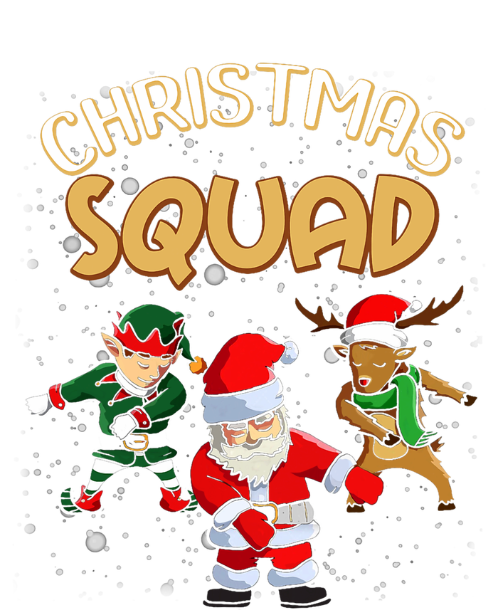 Christmas Squad Santa Dabbing Elf Family Matching Pajamas T-Shirt