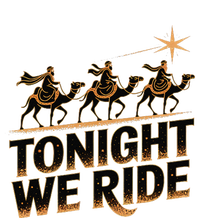 Tonight We Ride Three Wise Christmas Design T-Shirt