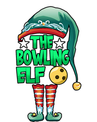 Christmas The Bowling Elf Costume Bowlers Bowling Strike T-Shirt