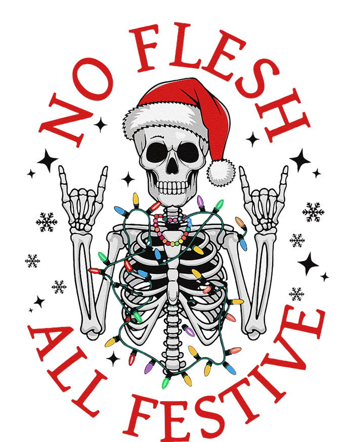 No Flesh All Festive Christmas Skeleton Xmas Sustainable Beanie