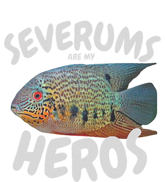 Severums Are My Heros Aquarium Keeper Funny Hobbiest Art T-Shirt