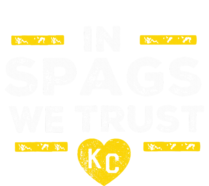 In Spags We Trust Heart Kc Spags Defense T-Shirt