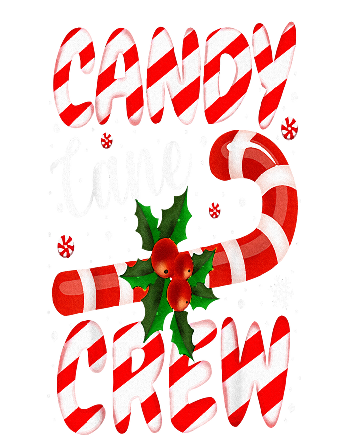 Candy Cane Crew Christmas Family Matching Xmas Pajamas Toddler Long Sleeve Shirt