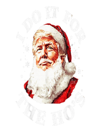 Trump Christmas Santa Claus I Do It For The Hos Cute Xmas Women's Pullover Hoodie