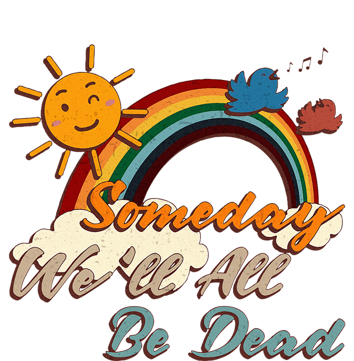 Someday WeLl All Be Dead Retro Existential Dread Mesh Reversible Basketball Jersey Tank