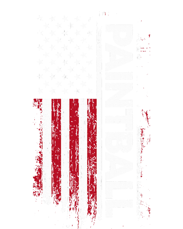 Vintage American Usa Flag Cool Paintball T-Shirt