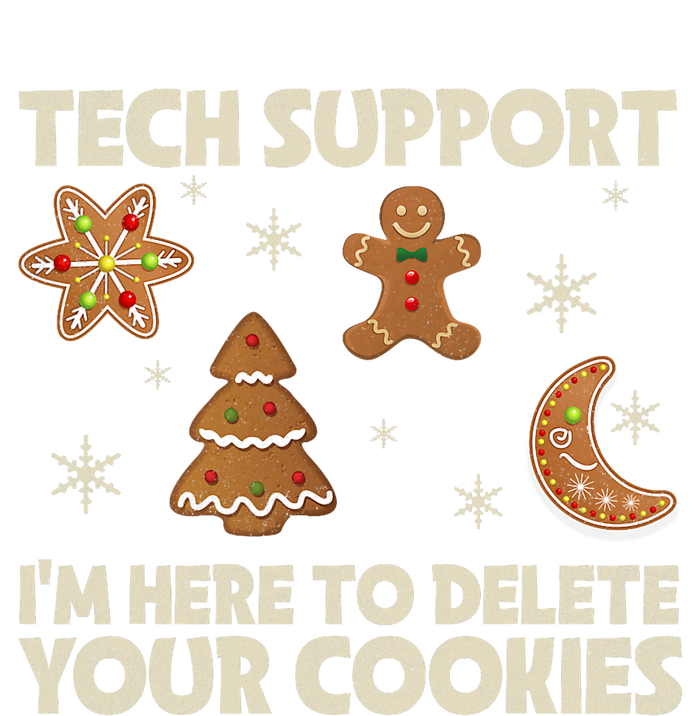 Christmas Tech Support Here To Delete Cookie Xmas Women's Pullover Hoodie