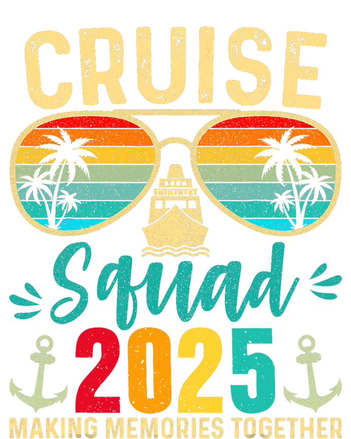 Cruise Squad 2025 Family Friends Vacation Cruising Ship Trip T-Shirt