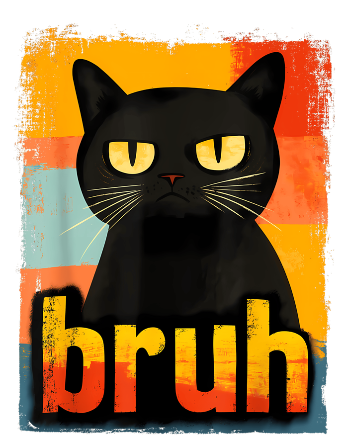 Funny Cat Bruh For Meme Graphic T-Shirt