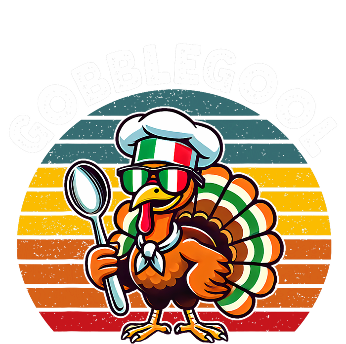 Funny Gobblegool Italian Gobble Turkey Day Fall Thanksgiving T-Shirt