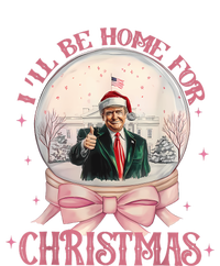 Funny Trump 2024 ILl Be Home Christmas Santa Xmas Pajamas Women's Flannel Pajama Set