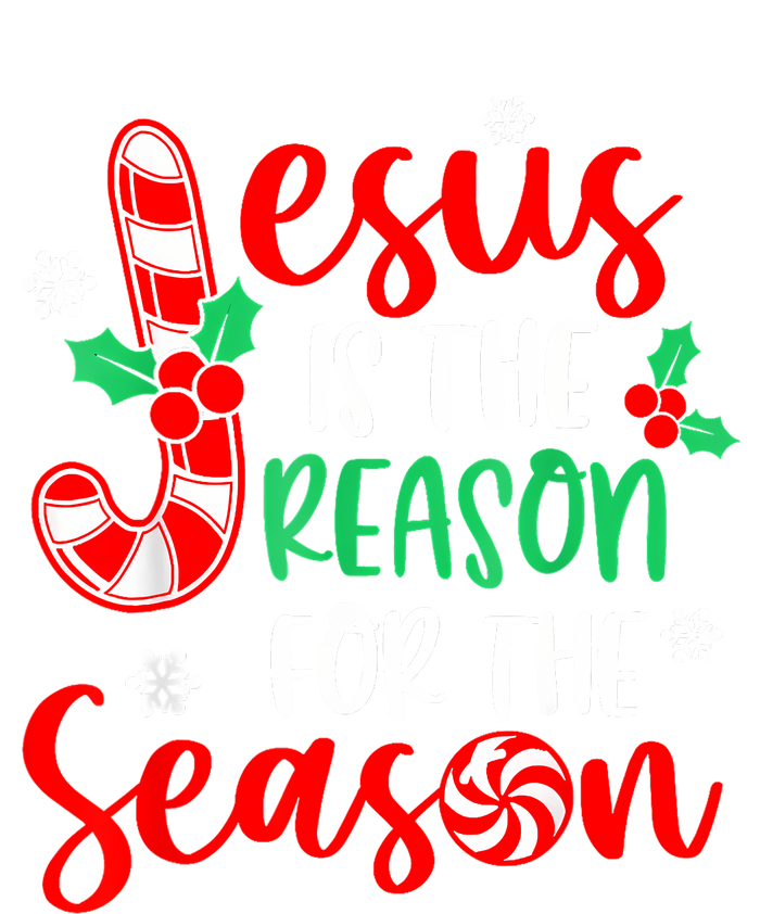 Jesus Is The Reason For The Season Christmas Xmas Candy Cane Button