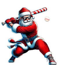 Santa Playing Baseball Christmas Baseball Player Wool Snapback Cap