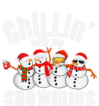 Chillin With My Snowmies Ugly Christmas Sweater Snowman T-Shirt