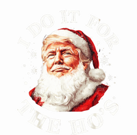 Trump Christmas Santa Claus I Do It For The Hos Cute Xmas T-Shirt