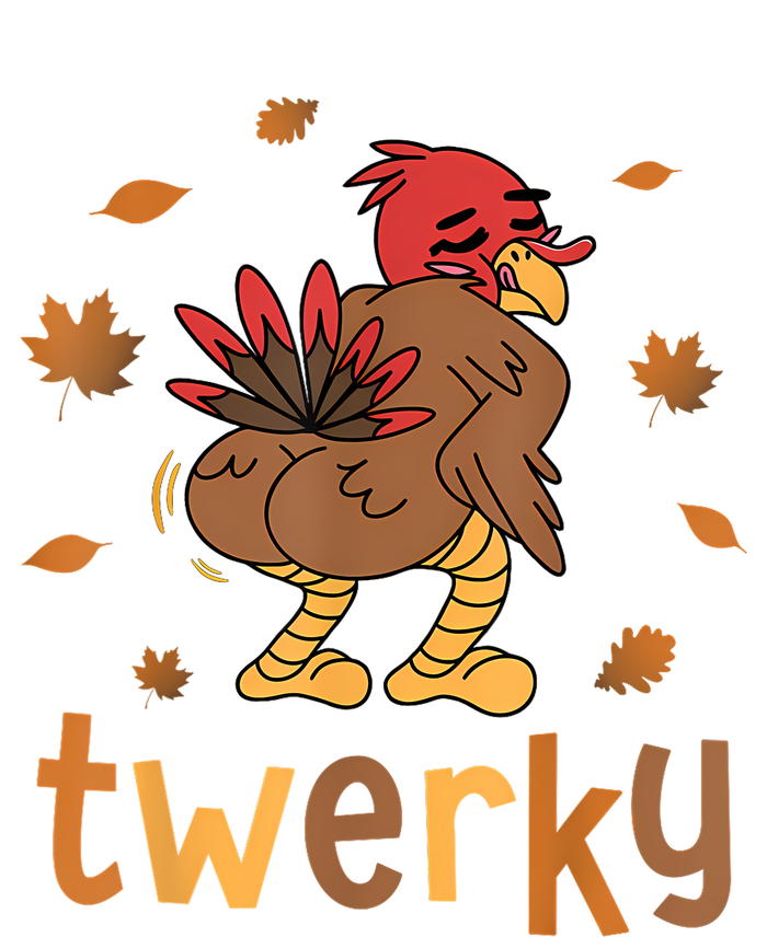 Twerky Butt Dance Funny Turkey Trot Thanksgiving Autumn Sweatshirt Cinch Pack Bag