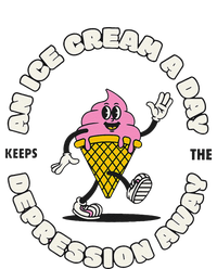 Ice Cream Keeps The Depression Away Ice Cream Lovers T-Shirt