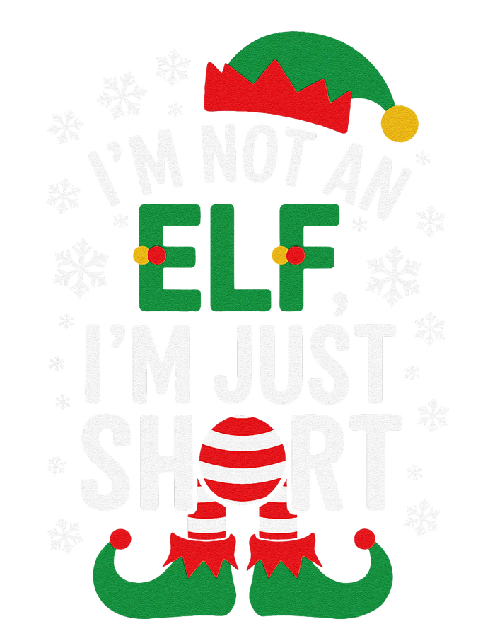 IM Not An Elf IM Just Short Merry Christmas Elf Xmas Funny Hoodie