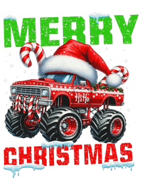 Merry Christmas Monster Truck Funny Xmas Santa Hat T-Shirt